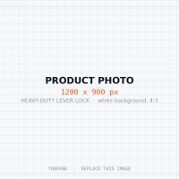 Heavy-Duty Lever Locks — product photo